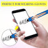 Zonon 38 Pieces Rubberized Ballpoint Pen with Stylus Tip Stylish Metal Pen Capacitive Styli with Soft Rubberized Grip