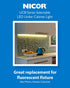 18 Dimmable Undercounter 2700K-5000K, 612-648 9W LED Direct Wire Under Cabinet Light - LED Lights for Kitchen