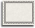 Blank Parchment Certificate Paper for Awards, Works with Inkjet/Laser Printers, 8 1/2" x 11", Black Border (25 Sheets)