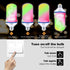 LED Flame Effect Fire Light Bulbs, 2 Pack, Flickering Fire Simulated Lamps, E26 Base Energy Efficient for