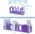 LuluEasy Adjustable Vertical File Sorter Sturdy Plastic Expandable Upright File Holder, Desktop Binder Organizer