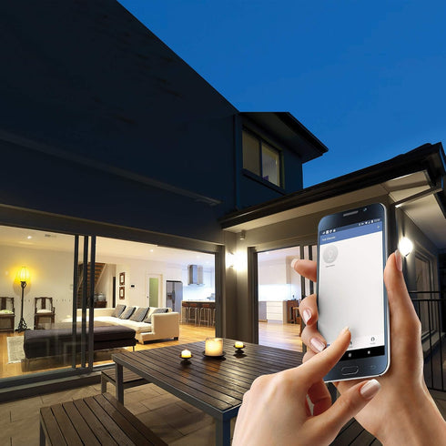 Bulbs White,4-Pack FEIT Electric WiFi Smart Light Works with Google and Alexa,Color Changing and tunable