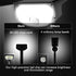 30 LED/3 White,2 Pack AloftSun Solar Motion Sensor Outdoor Lights,Waterproof Motion Sensor Spot Lights- Modes Solar