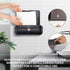 Touchless Paper Towel Dispenser Wall Mount, No Drilling Waterproof/Dustproof Multifold Tissue Holder for Home Kitchen