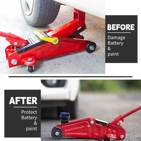 DEDC Pinch 2 Packs, Blue Floor Jack Pad Universal Jack Stand Rubber Protector Car Adapter Oil Change Mush Haves, Change