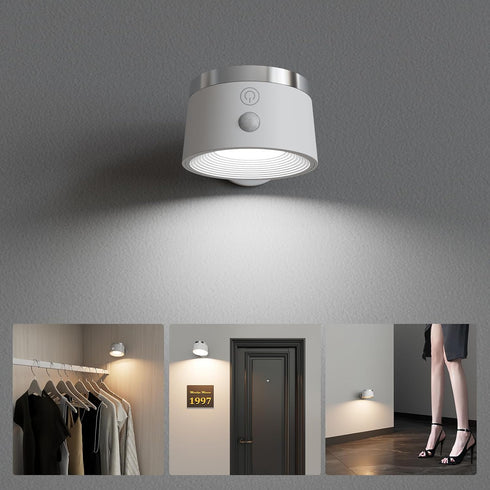 Battery Operated Wall Sconce Rechargeable Wireless LED Wall Lights Wall Lamp with