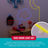 24 Pack VELCRO Brand Indoor Light Clips for Hanging Fairy Lights and Twinkle Lights, Adhesive Transparent Wall Clips