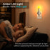 120V 100% LowBlueLights Amber Night Light: Plug-in LED Blocks Blue Light for Sleeping, Nursery and Preserving Melatonin