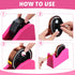 Kosiz 20 Pcs Heat Tape Dispenser Set with Gloves, Multi Size Heat Tape for Sublimation, Nonskid Base