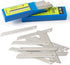Gomake 100PCS 9mm Box Cutter Knife Replacement Blades - 60 Degree Carbon Steel Snap Off Blades
