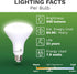 Bioluz LED 4 Pack 90 CRI BR30 LED Dimmable Bulb, 7.5W = 65 Watt Replacement, 650 Lumen, 4000K, 4 Pack
