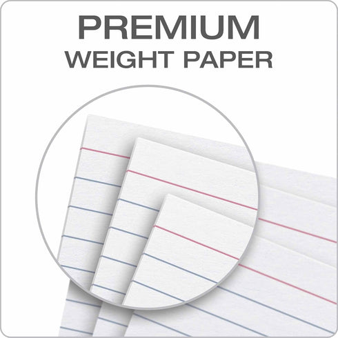 Oxford Ruled Index Cards, 3" x 5", White, 1,000 Cards (10 Packs of 100) (31)