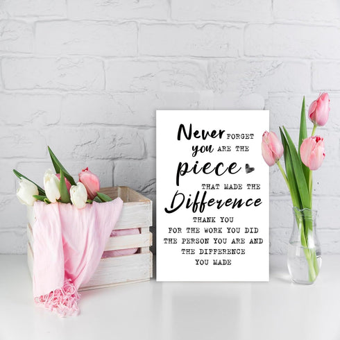 MTDXSJZB Thank you Appreciation Card for Mentor Teacher Nurse, Funny Office Goodbye Card, Going Away Cards Retirement