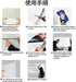 Magnetic Dry Erase Whiteboard Paper, 12" x 18" Self Adhesive for Office, Kitchen Fridge, Kids Drawing with Accessories
