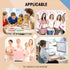 Fulmoon 50 Pcs Ballpoint Pens, Bulk Retractable Comfortable Writing Pens, Cute Back to School Supplies