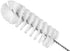 (Pack 12) 12.25" 1.2" 1.4" EISCO of Nylon Cleaning Brushes with Fan-Shaped Ends, - Twisted Stainless Steel Wire Handles
