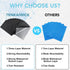 550 Pack 13"x18", 3-Ply Disposable Dental Bibs Waterproof Tattoo Bibs Sheet for Nail Salon, Dental Clinic, Feeding