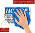 SmartSign Aluminum Sign, "Notice: Employees Wash Hands Before Returning", 7" high x 10" wide, Black/Blue on White