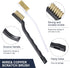 Complete 26-Piece 3D Printer Nozzle Maintenance Kit, Includes 20 Cleaning Pins, 2 Tweezers, 2 Copper Wire Brushes, 2