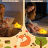 Dimmable 20 Fox Night Light for Kids, Cute Silicone Lamp with Mins Timer, Squishy Animal Nightlight Kids Bedside