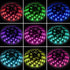 2M 6.56ft 3 Led Strip Lights Battery Powered RGB Battery Operated Led Battery Lights with Keys Controller Waterproof