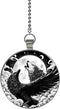 Wolf and Raven Moon Glow in the Dark Double Sided Ceiling Fan