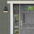 44862 1-Light GLOBE Electric Martes Outdoor Indoor Wall Sconce, Matte Black
