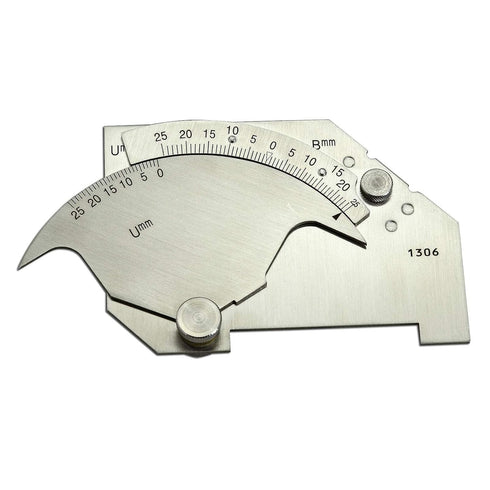 RIVERWELD Bridge Cam Gauge for Welding Inspection, High-low Misalignment Checks, Depth of Undercut or Pitting