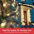 100 Count 20 PREXTEX Clear Christmas Lights - ft Ultra Bright String Lights with Green Wire for Indoor and Outdoor Use