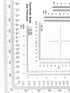 Counter Gotical Military UTM/MGRS Coordinate Scale Map Reading and Land Navigation Topographical Map Scale, Protractor