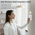15 100ft SURAIELEC Wireless Light Switch, Remote Control Outlet, Decorator Rocker Wall Switch, AMP, RF Range, No Wiring