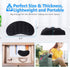 Gimars Mouse Wrist Rest, Ergonomic Memory Foam Mouse Pad with Massage Notes for Computer, Laptop, PC Gaming