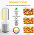BA15D 3W 12-24V 350LM Models#1076 1142 6000K Bulb AC/DC Double Contact Bayonet with Push-in Base for Outdoor Landscape