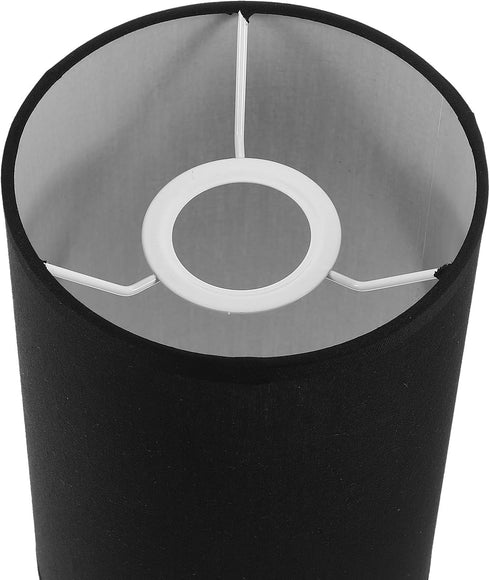 E27 STOBAZA Tall Drum Lamp Shades, Linen Cylinder Lamp Shade, Lamp Shade Replacement, Decorative Light for Table Lamp