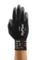 HyFlex 11-600 Multi-Purpose Light Duty Industrial Gloves, Palm Coating for Metal Fabrication, Size 9, Black