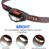 COSOOS 2 LED Headlamps Flashlights with Portable Cases, Mini Bright Waterproof Head Lamps for Camping, Hiking, Night
