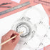 Tamaki Circle Template, Circle Round Stencil for Drafting, Office and School Building Formwork, 3 Pack Sizes