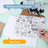 Ctosree 20 Sets Dry Erase Board for Kids, 8 x 11 Inch Double Sided Mini Whiteboard with Markers and Eraser Cap