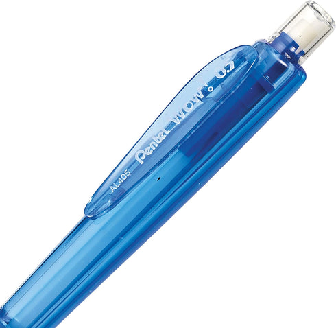 Pentel Wow Mechanical Pencil, 0.5mm, Blue Barrel, Box of 12 (AL405C)