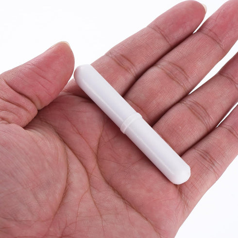 MECCANIXITY Magnetic Stirrer Mixer Stir Bar Rod, 70mm x 10mm with PTFE Coating Magnet for Laboratory, 3Pcs
