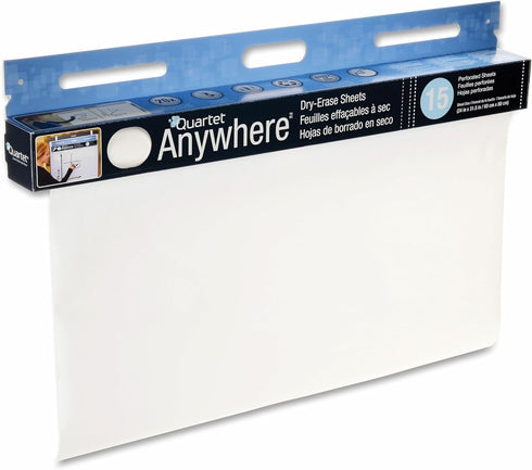 Quartet Dry Erase Sheets, 24-inch x 31 1/2-inch, White