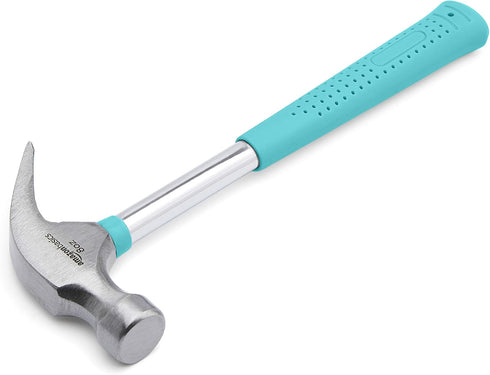 Amazon Basics 8 oz Hammer in Turquoise