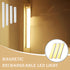 Closet, 2Pcs, 10cm/3.9in) Punch-Free Smart Sensor Magnetic Rechargeable LED Lights, New Wireless Intelligent Motion