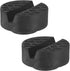 M METERXITY 2-Pack Floor Jack Rubber Pad, 2.5 Inch Dia Universal Rail
