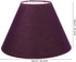 Purple Fabric Lamp Shade Cover for Table and Bedside Lamps Simple Elegant Cloth Replacement for Floor and Desk Lighting