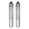 uxcell 2 Pcs Diamond Profile Straight Router Bit 13.3mm Dia 1/2" Shank