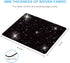MXCVER Black Mousepad Diamond Black Glitter Sparkle Mouse pad Bling Desk Accessories Gaming Bling Rubber Pads