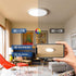 12 Inch Dimmable 24W 2640LM 3000K/4000K/5000K, 240W Slim LED Flush Mount Ceiling Light Fixtures, House Upgrade Led