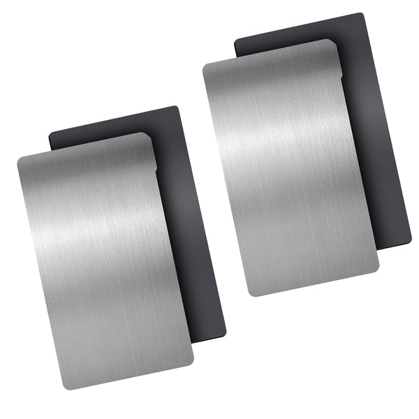 2PCS Flexible Steel Building Plate, 3D Printer Magnetic Base Platform Compatible with ELEGOO Mars 4, 160x96mm