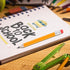 Chivao 288 Pieces Golf Mini Pencils, Half Pencils with Eraser, #2 HB, Pre Sharpened, 4 Inch, Yellow